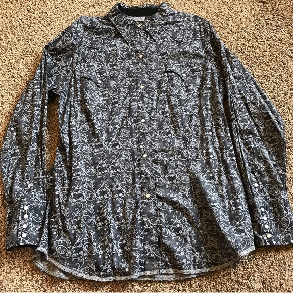 Roper Pearl Snap - Picture 2 of 6